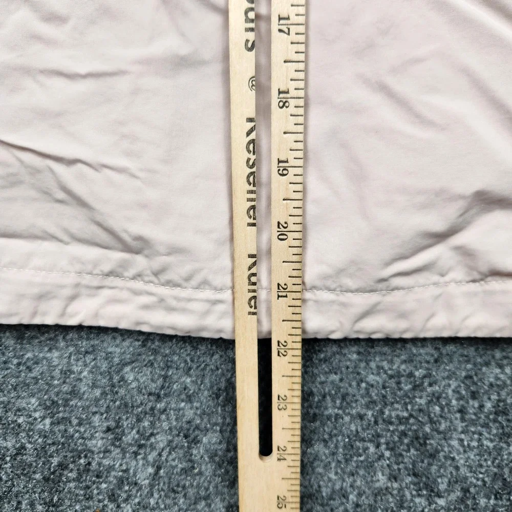 Lululemon Always Effortless Jacket Womens 8 Pink Hooded Windbreaker Zip Light - Picture 9 of 10